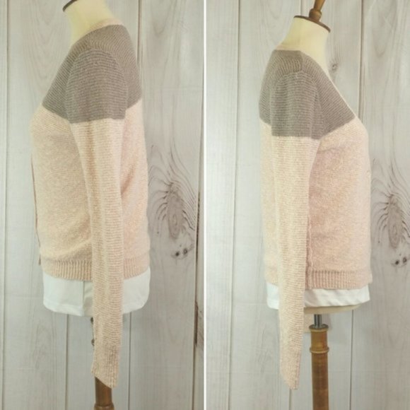 American Eagle Color Block Cardigan Sweater - Picture 6 of 7